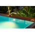 Refletor Led Piscina 18W 12V Corpo Transparente 6500K Iluctron Policarbonato 
