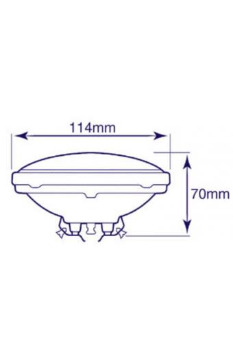 Lampada PAR36 4515H 6.4V 30W SB Sealed Beam GE