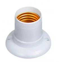 Soquete E27 C/Pescoço Reto Branco