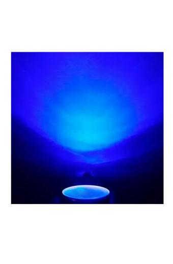 Lampada Led GU10 4W Color Azul Ourolux Multitensão