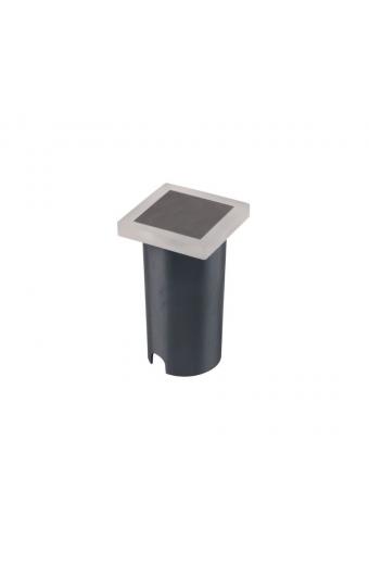 Led Balizador Opus Quadrado Mirror 1W 3000K IP65 Mutitensão 