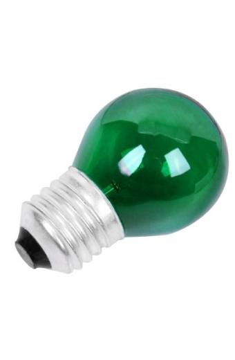 Lampada Bolinha Incandescente 127v 15w Verde