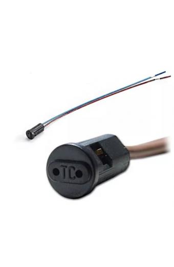 Soquete G4 Cilindrico Preto