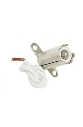 Soquete Halogena Corpo Metal Com Fio e Orelhas Lumenorte